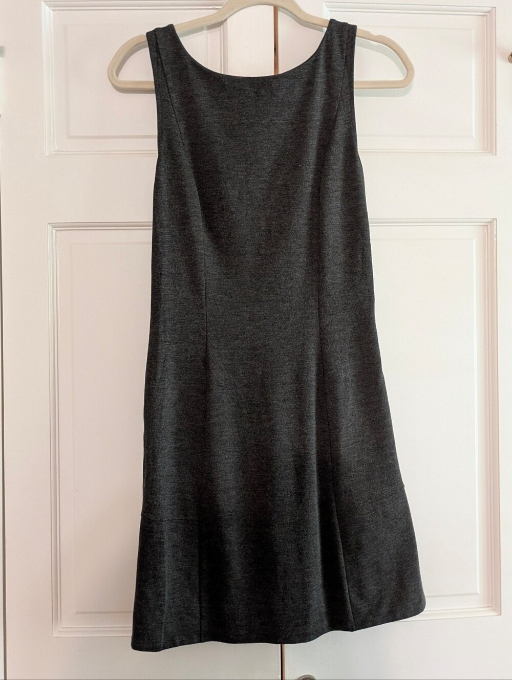 Juicy Couture Vintage Gray Knit Mini Dress with Back Bow - Size S